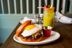 Cocktail Egg Burger